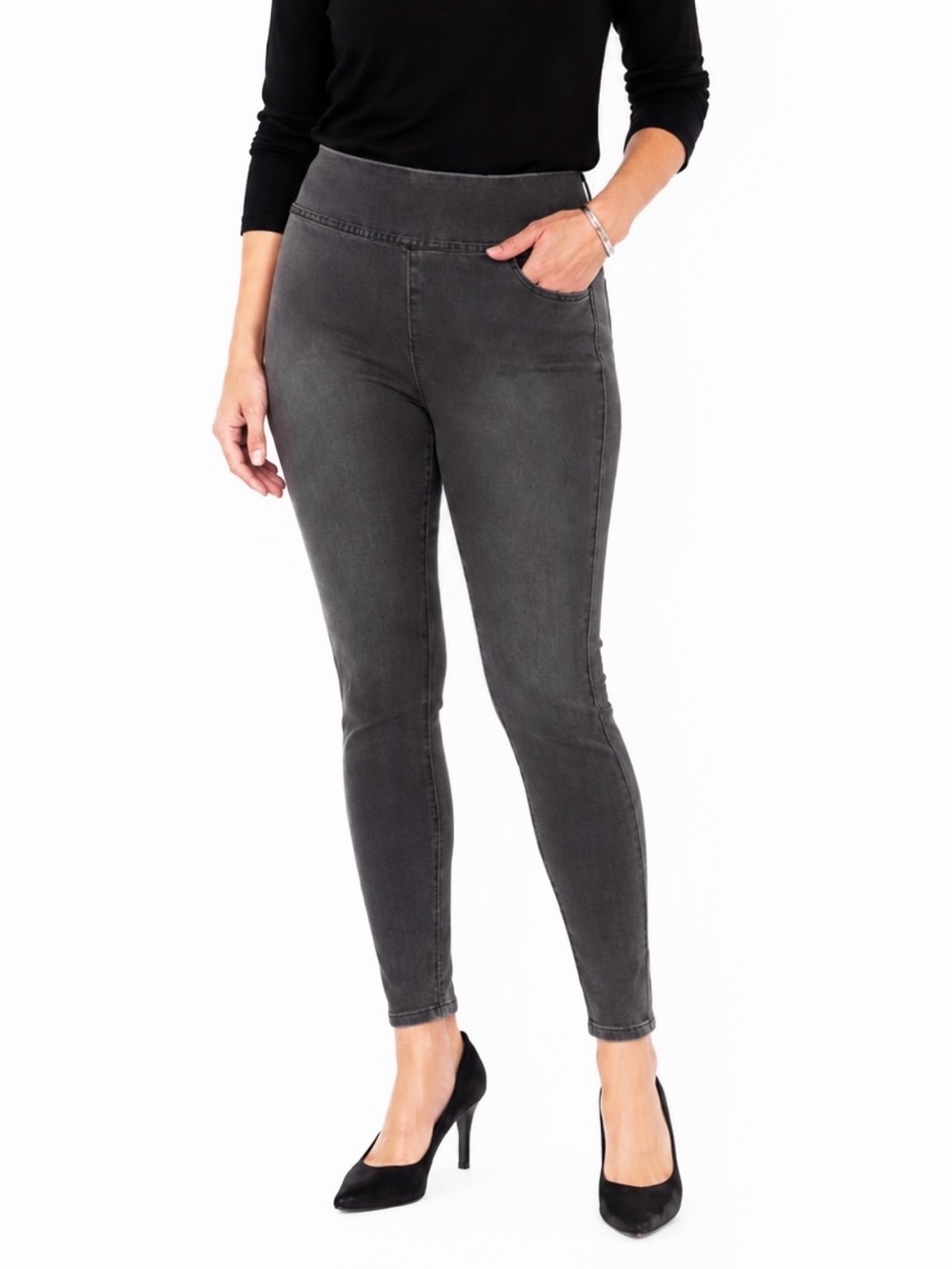G by Giuliana G-Soft Pull-On Denim Jeggings